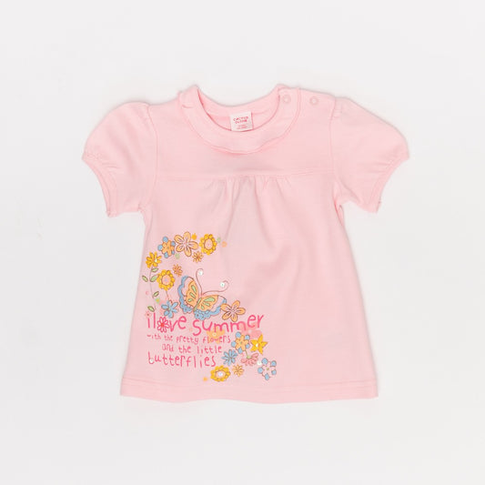 Tricou roz fete - JDK1221-R - 4Kids Romania