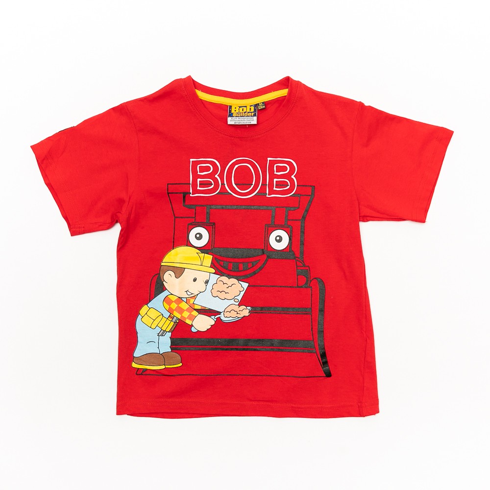 Tricou rosu Bob baieti - BOB2704