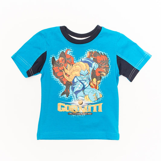 Tricou albastru baieti - GOR372-A - 4Kids Romania