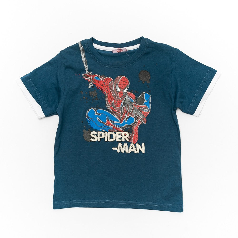 Tricou albastru Spiderman baieti - SPD2839-B