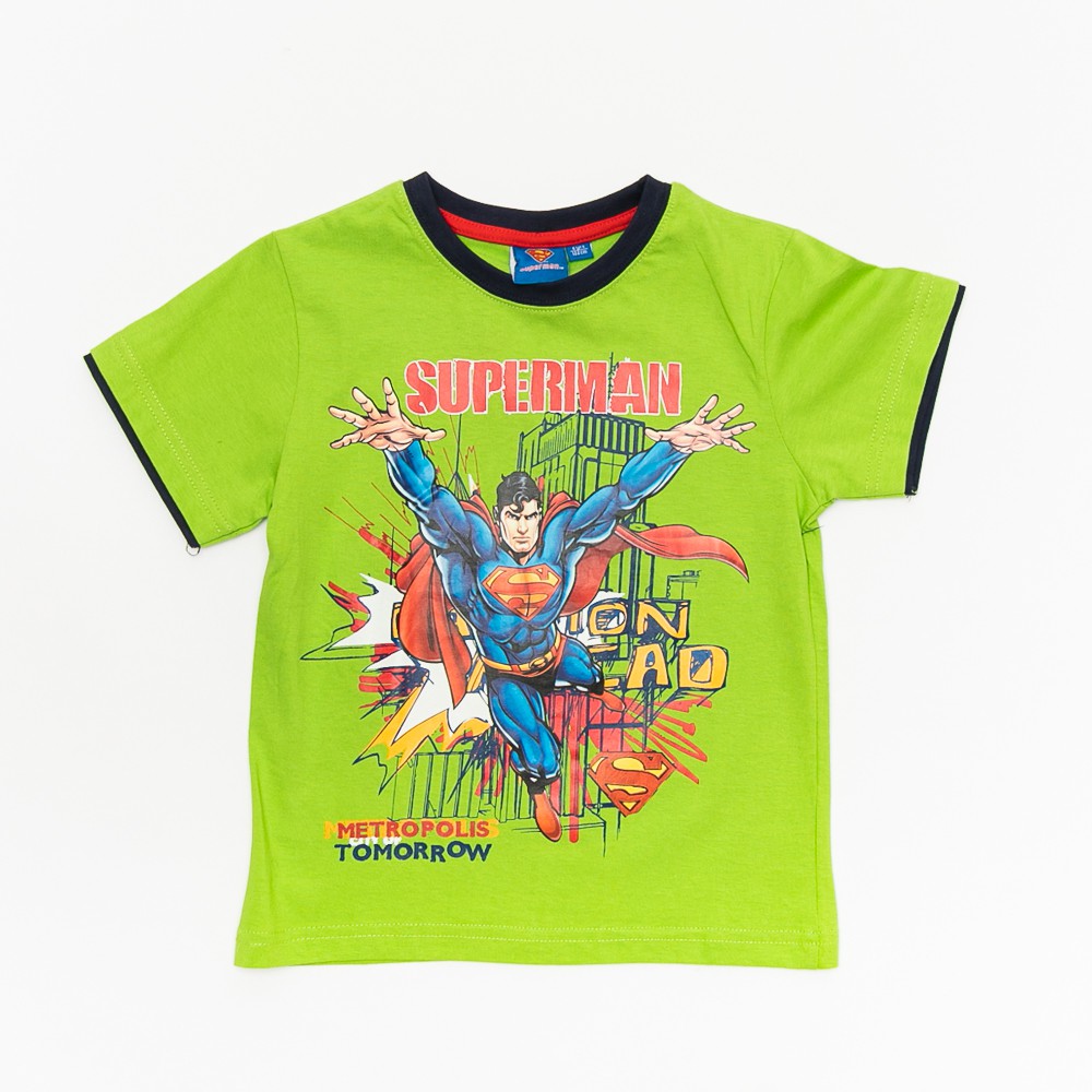 Tricou verde baieti Superman - KTJM2310-V