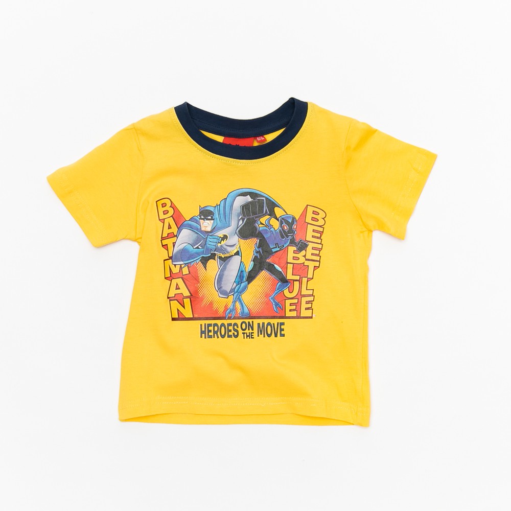 Tricou galben baieti Batman - KTJM2412 - 4Kids Romania