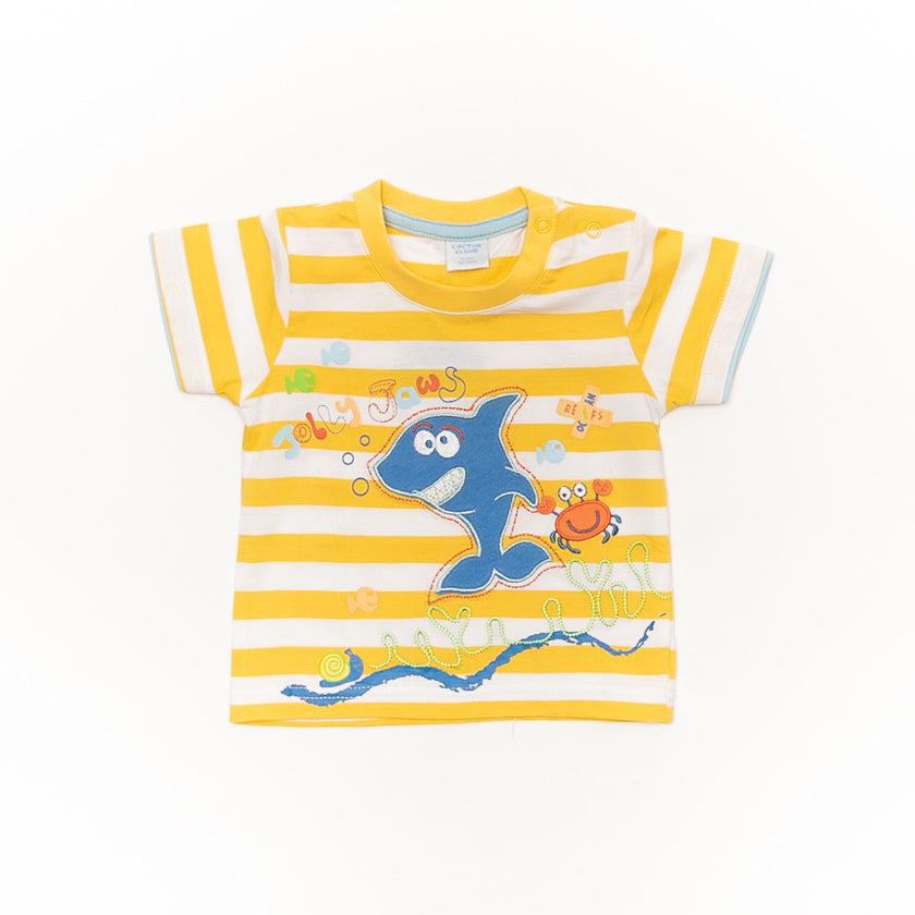 Tricou galben bebe - JTYJ1211G