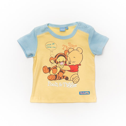 Tricou galben bebe - JTK1266 - 4Kids Romania