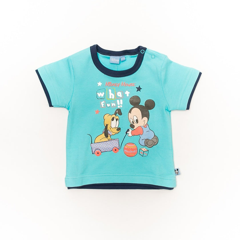 Tricou bleu bebe - JTK1276B