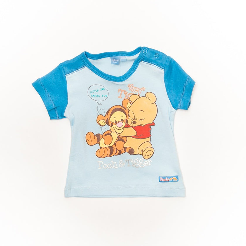 Tricou albastru bebe - JTK1266B