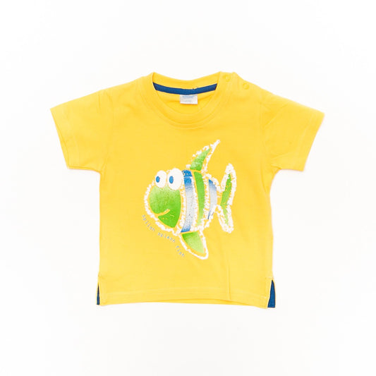 Tricou galben bebe - JTJM1205G - 4Kids Romania