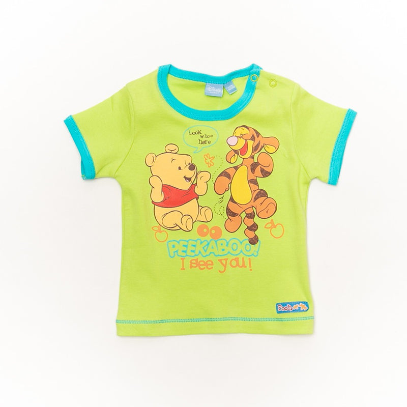 Tricou verde bebe - JTK1265 - 4Kids Romania