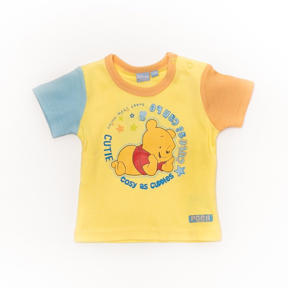 Tricou galben bebe - JTK9152G - 4Kids Romania