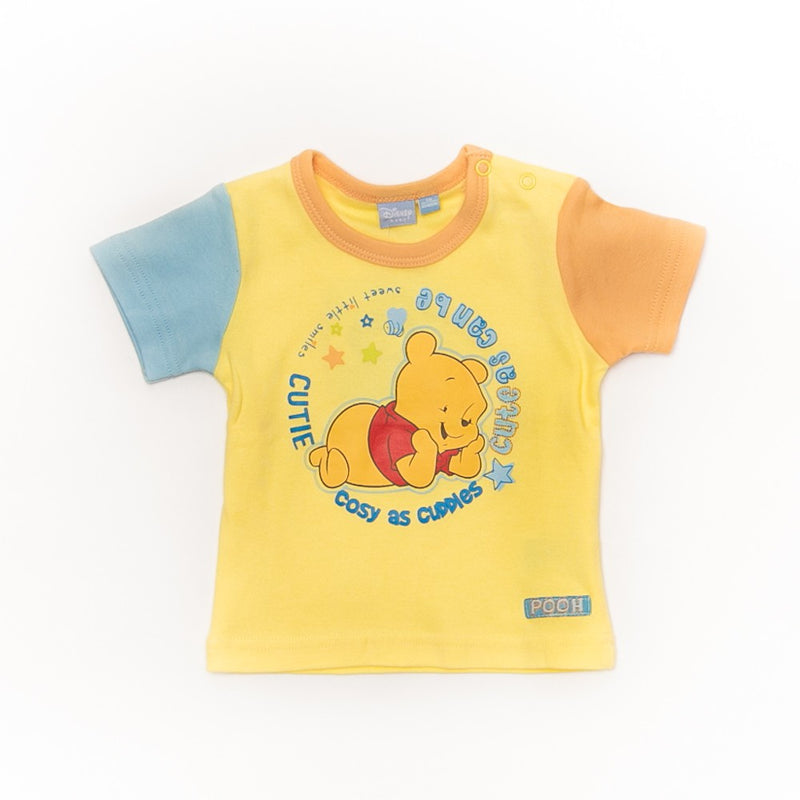 Tricou galben bebe - JTK9152G - 4Kids Romania