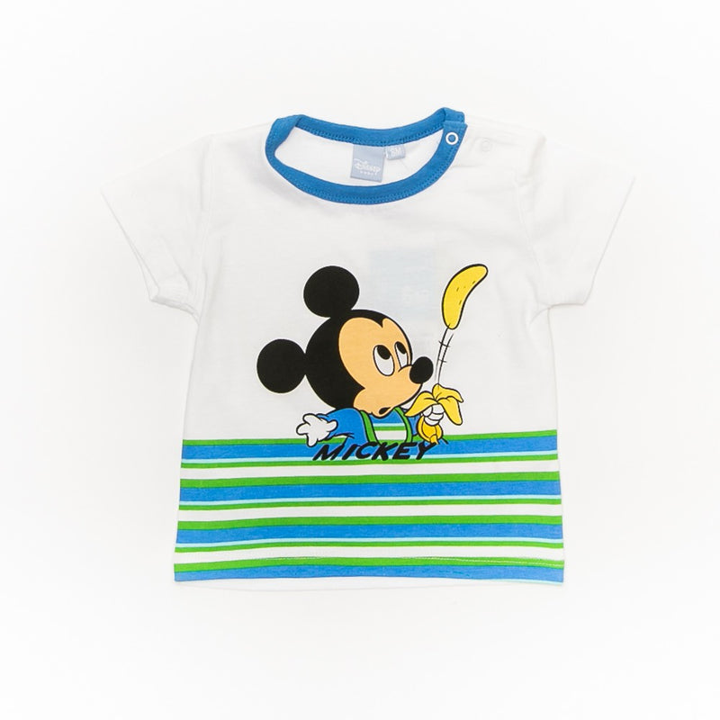 Tricou alb bebe - DIS-3714 - 4Kids Romania