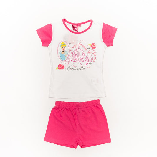 Pijamale albe fete - PRI1389A - 4Kids Romania