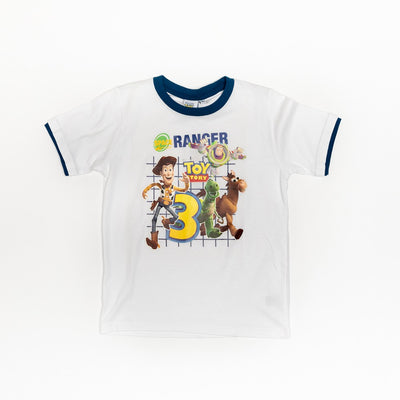 Tricou alb baieti - KTJM2399 - 4Kids Romania