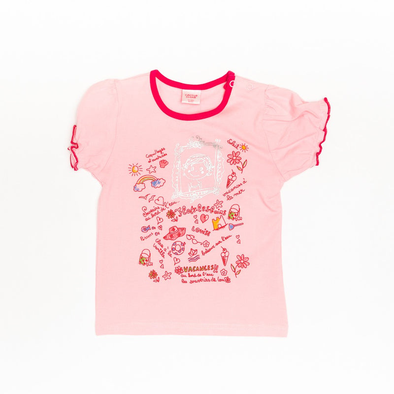 Tricou roz fete - JTJM1206 - 4Kids Romania