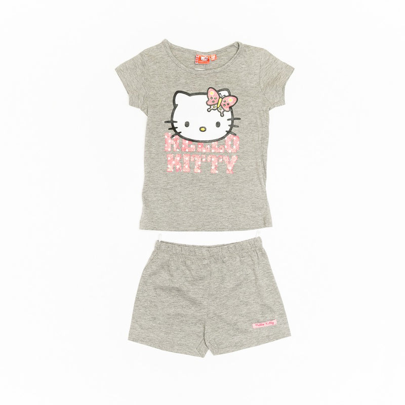 Pijamale gri fete - HK4265G - 4Kids Romania