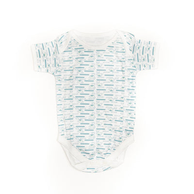 Body alb bebe - MJ1793 - 4Kids Romania