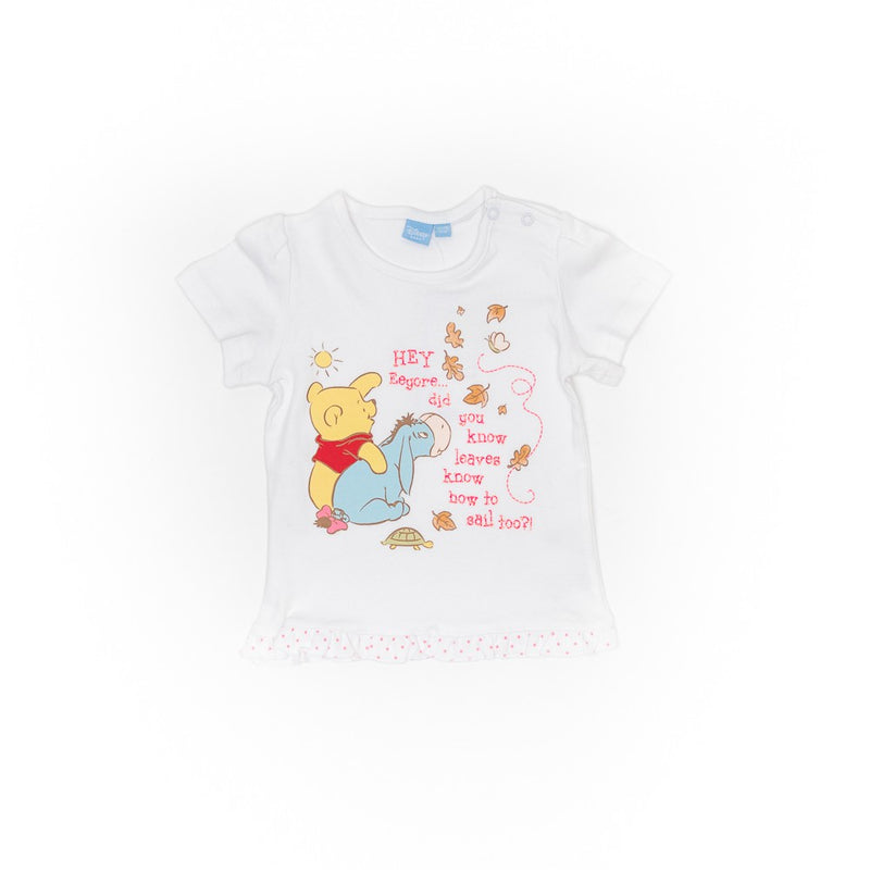 Tricou alb - JTK1270A - 4Kids Romania