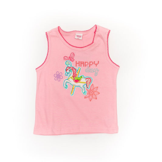 Tricou roz fete - JVK1216R - 4Kids Romania