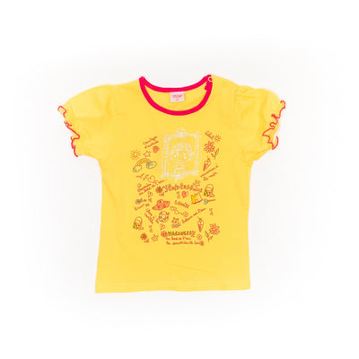 Tricou galben fete - JTJM1206G - 4Kids Romania