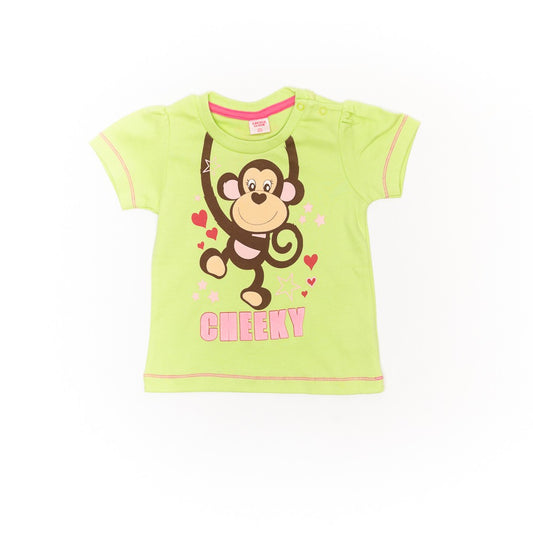 Tricou verde fete - JTK1197V - 4Kids Romania