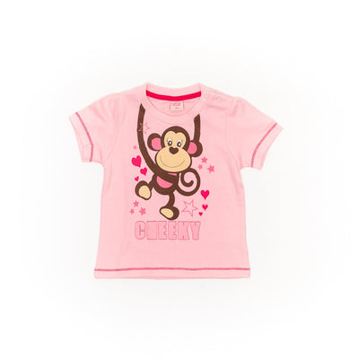 Tricou roz fete - JTK1197R - 4Kids Romania