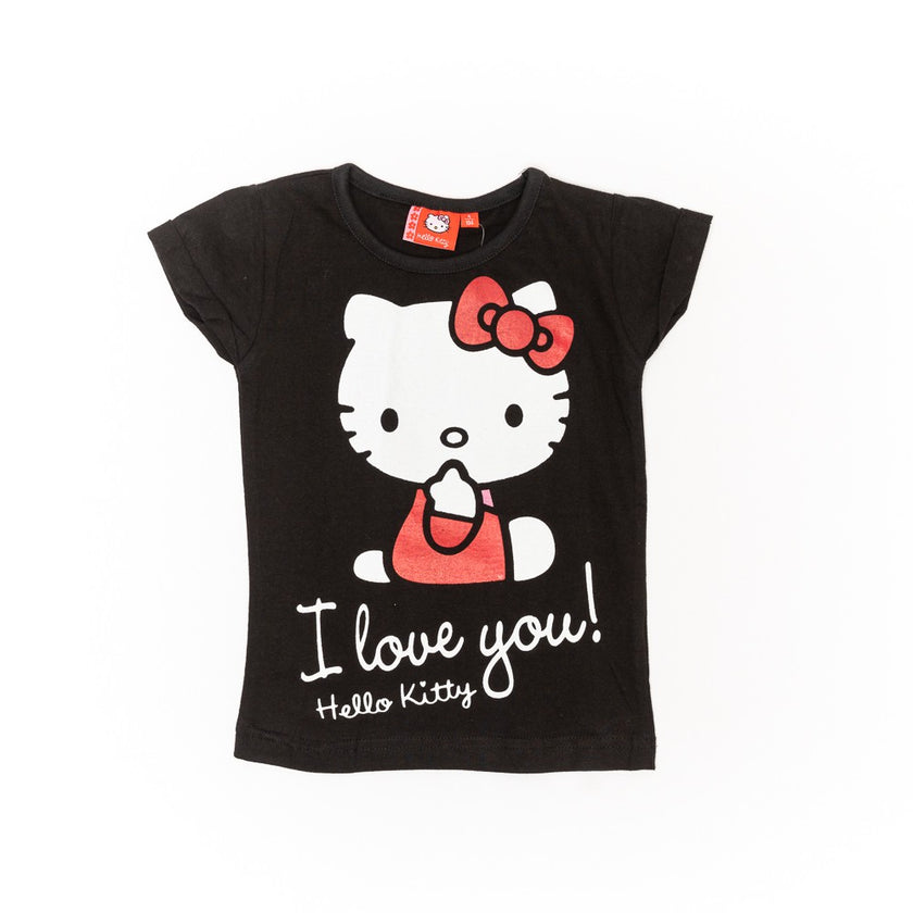 Tricou negru fete - HK3018