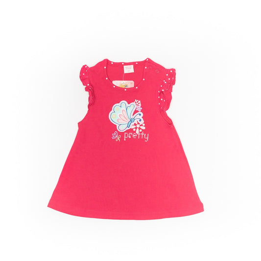 Rochie fucsia fete - JDK1220F - 4Kids Romania