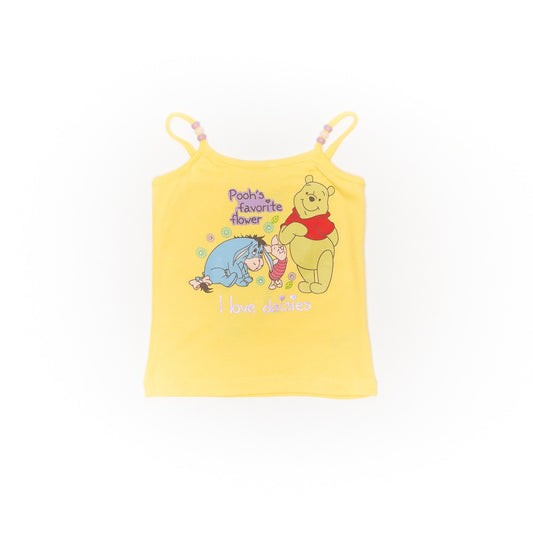 Tricou galben fete - GGK4435G - 4Kids Romania