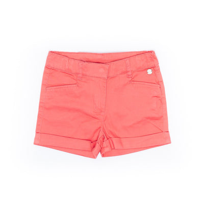 Pantaloni scurti cu dungi, Bimbalina, elastici, corai, 51432-2 - 4Kids Romania