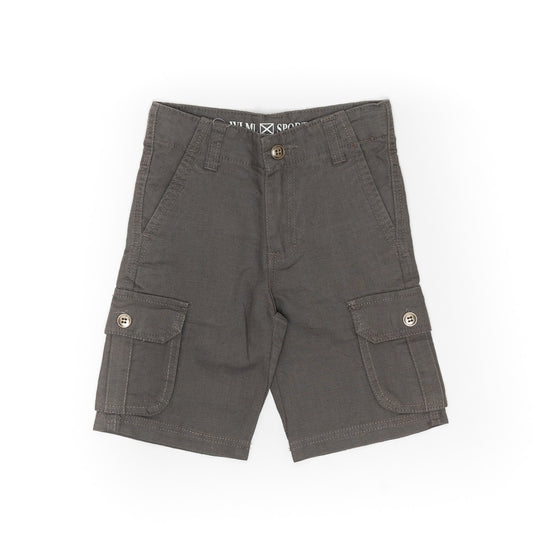 Pantaloni scurti din in baieti, Wooloo Mooloo, gri, 41312-3 - 4Kids Romania