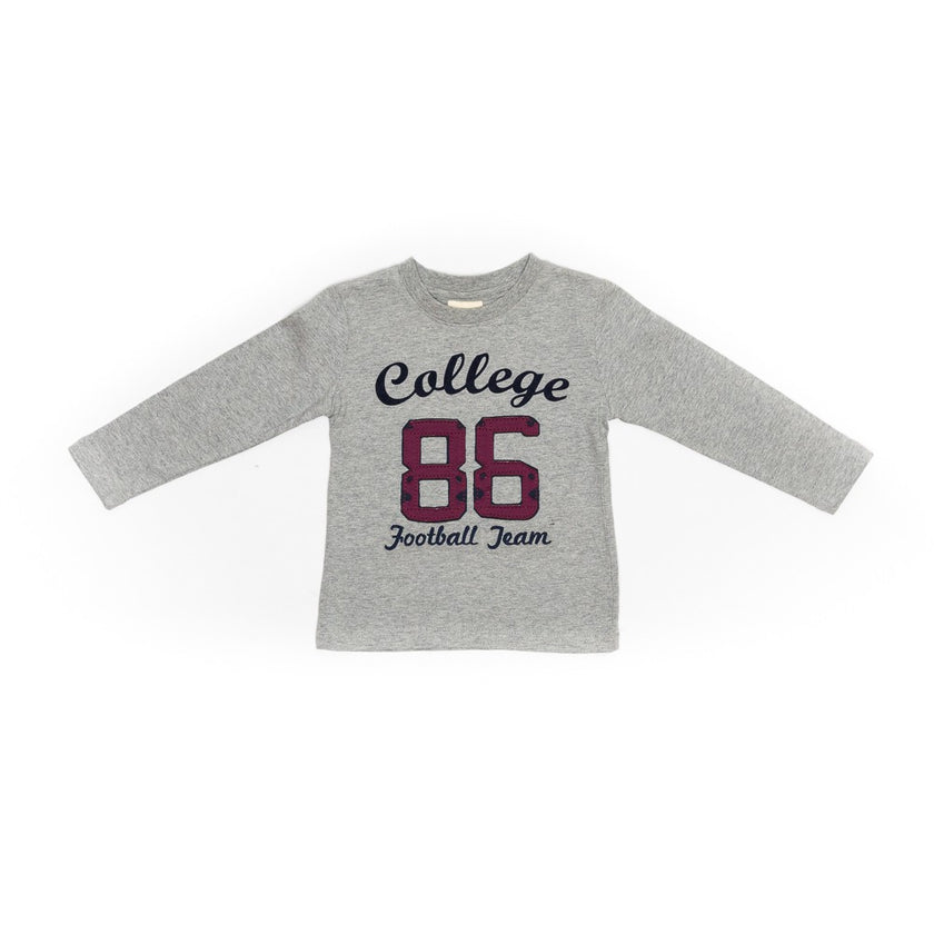 Bluza copii, Wooloo Mooloo, College, gri, 54710