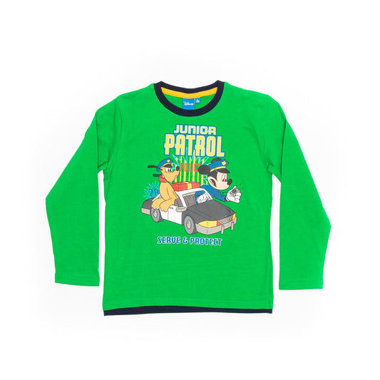 Bluza verde baieti - KTJL2527 - 4Kids Romania