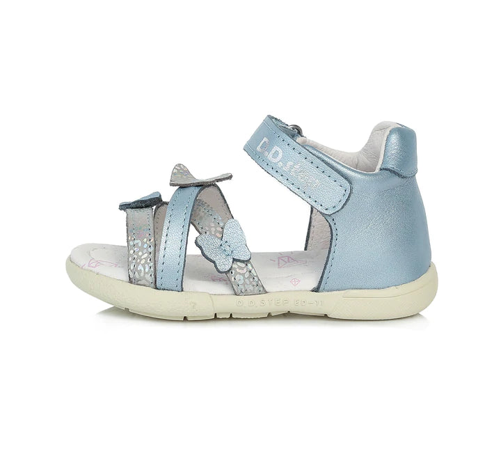 Sandale Fete, D.D.step, din Piele, Inchise la Spate, Flexibile, AC048-30