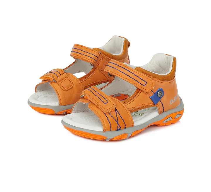 Sandale Baieti, D.D.step, Inchise la Spate, din Piele, AC290-108