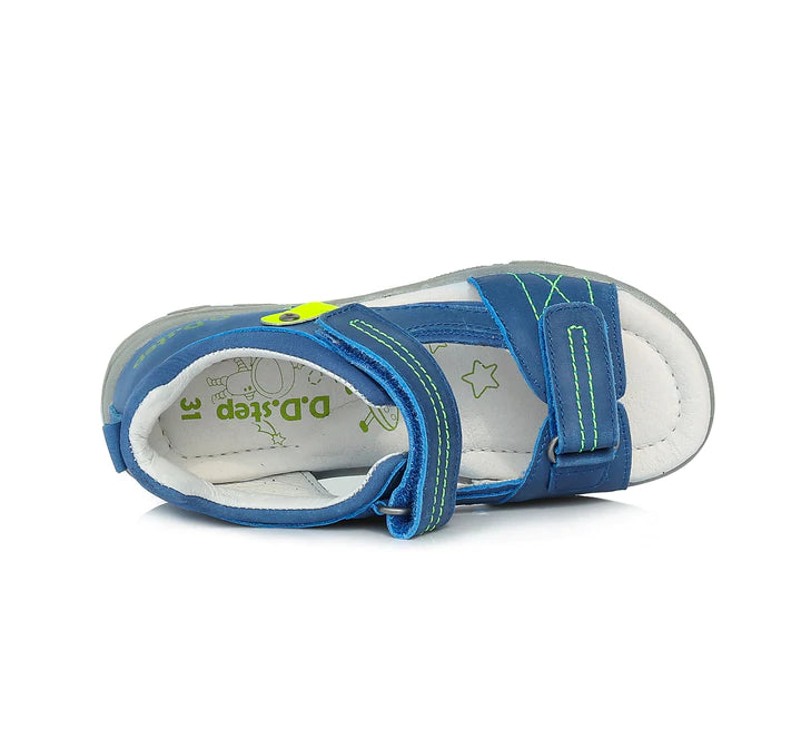 Sandale Baieti, D.D.step, Inchise la Spate, din Piele, AC290-108