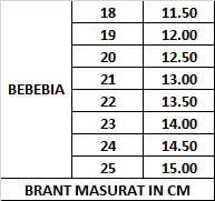 Ghetute tip opincute, BebeBia, imblanite, rosii, MB 004