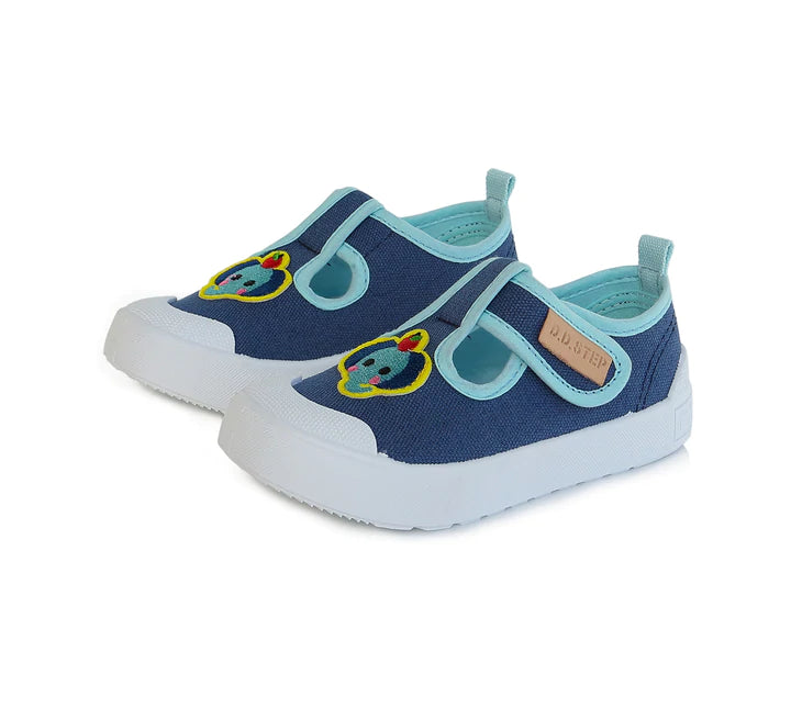 Tenisi Baieti, D.D.step, din Material Textil, Decupati, Flexibili, CSB-238