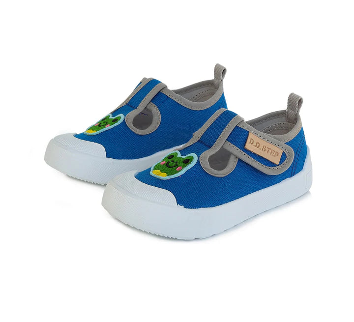 Tenisi Baieti, D.D.step, din Material Textil, Decupati, Flexibili, CSB-238