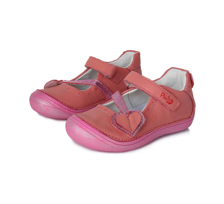 Balerini fete, Ponte 20, din piele, cu scai, DA03-1-870 - 4Kids Romania