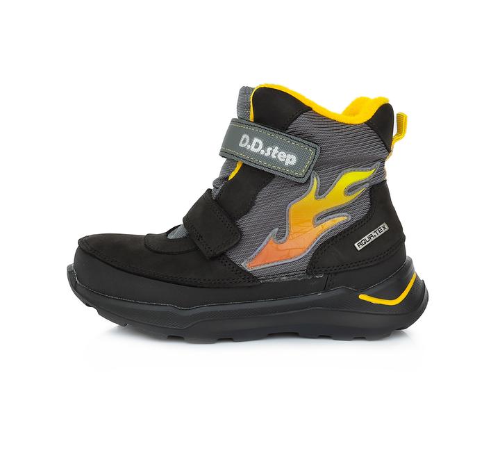 Apres ski impermeabile baieti, D.D.step, Flame, cu scai, F61-240 - 4Kids Romania