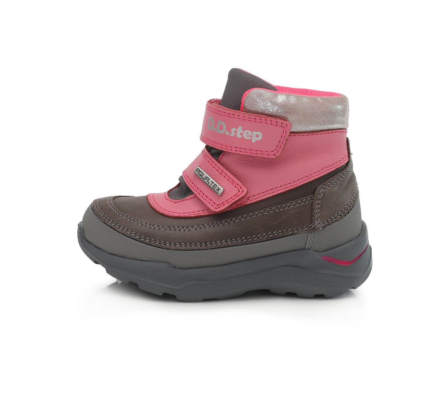 Ghete waterproof din piele, fete, D.D.step, calduroase, F61-701 - 4Kids