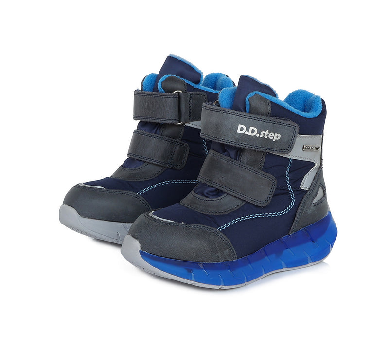 Apres ski impermeabil, cu scai, D.D.step, F651-454 - 4Kids