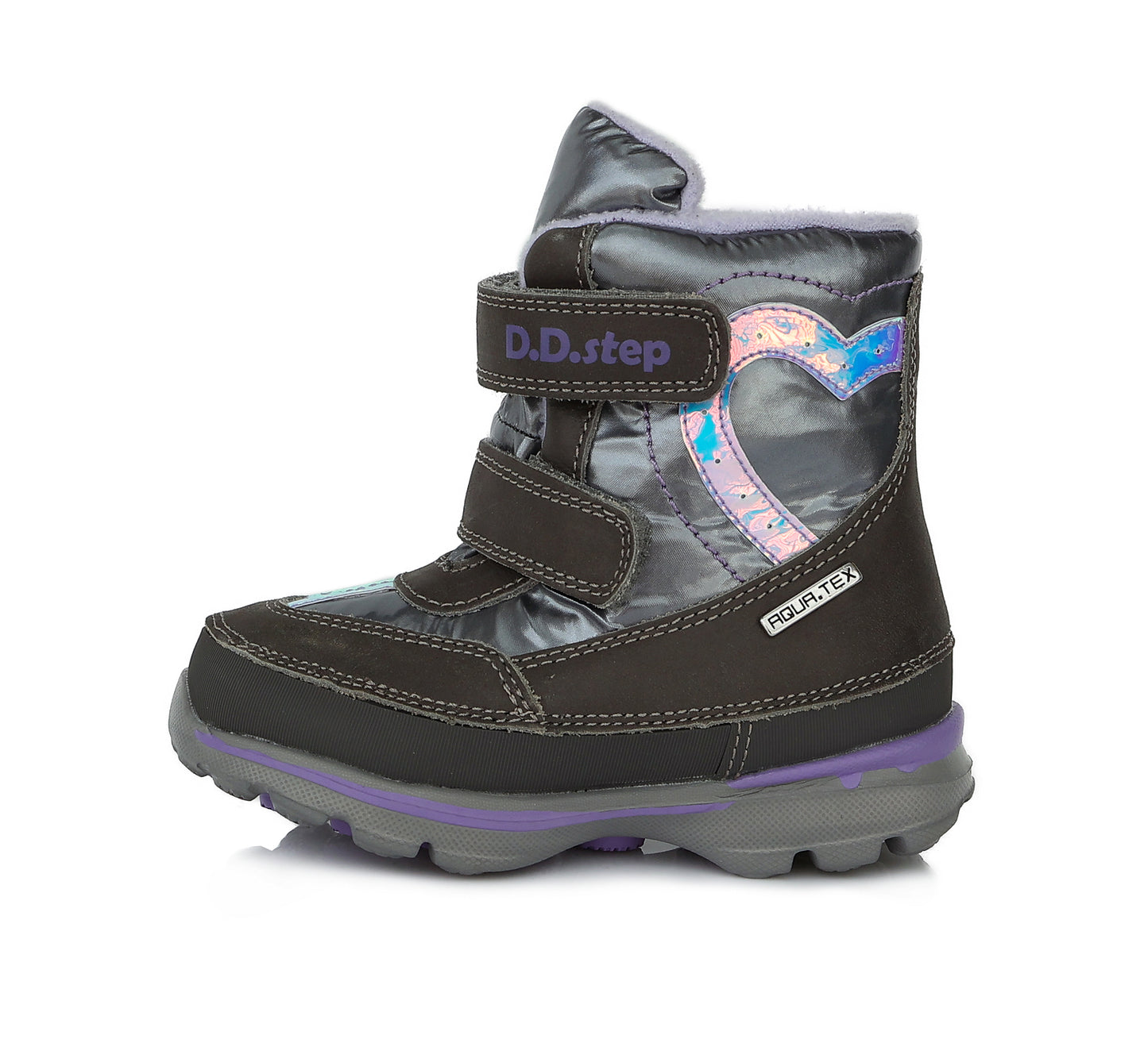 Apres ski din piele fete , D.D.step, caldurosi, F651-802 - 4Kids Romania