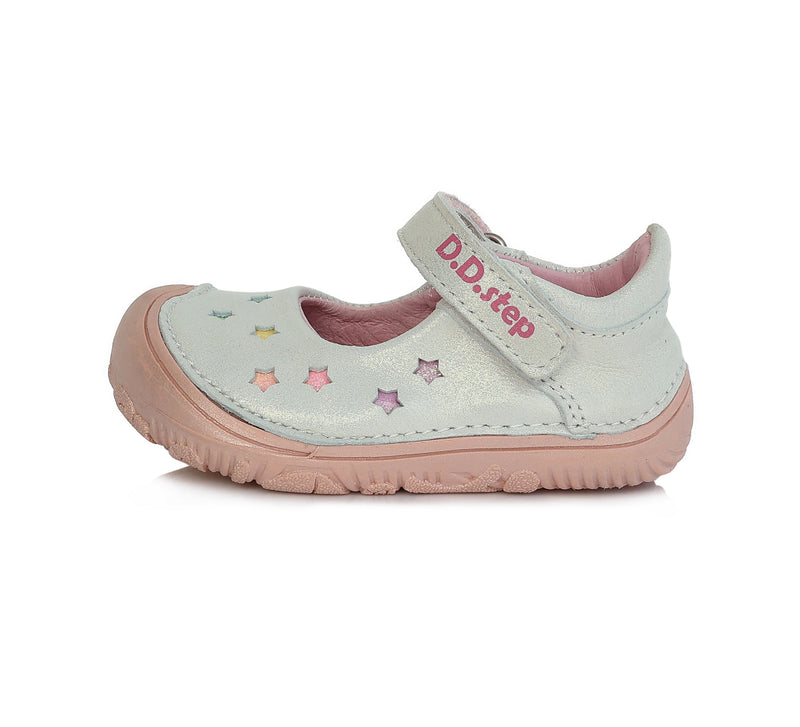 Balerini din Piele Fetite, D.D.step, Flexibili, Usori, H073-585 - 4Kids Romania