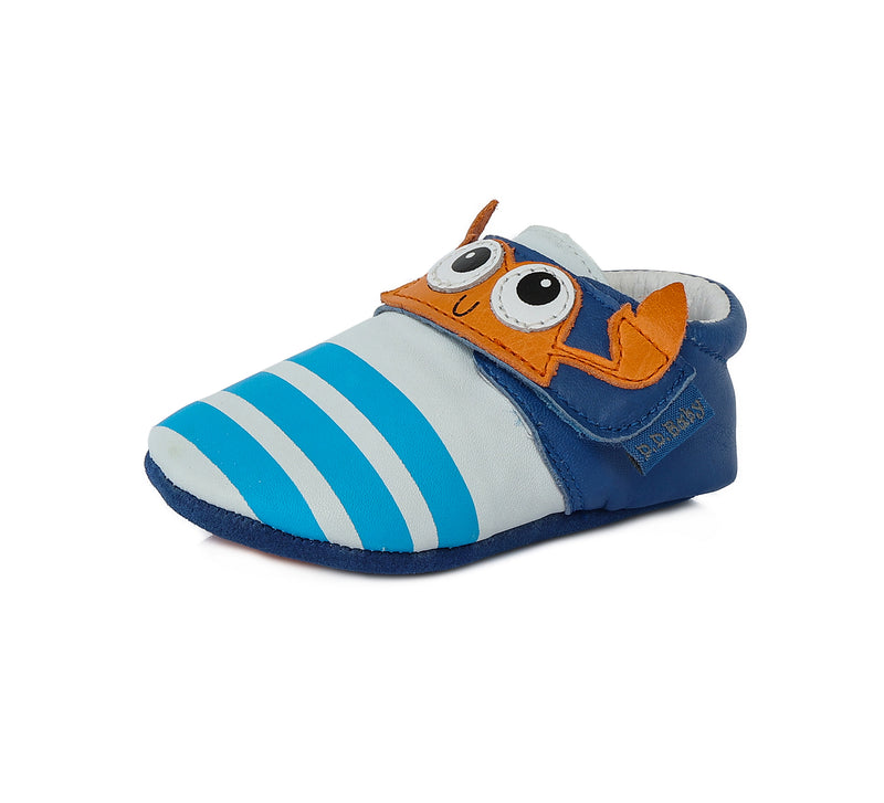 Botosei nou nascuti model crab, D.D.step, bleu, K1596-560A - 4Kids Romania