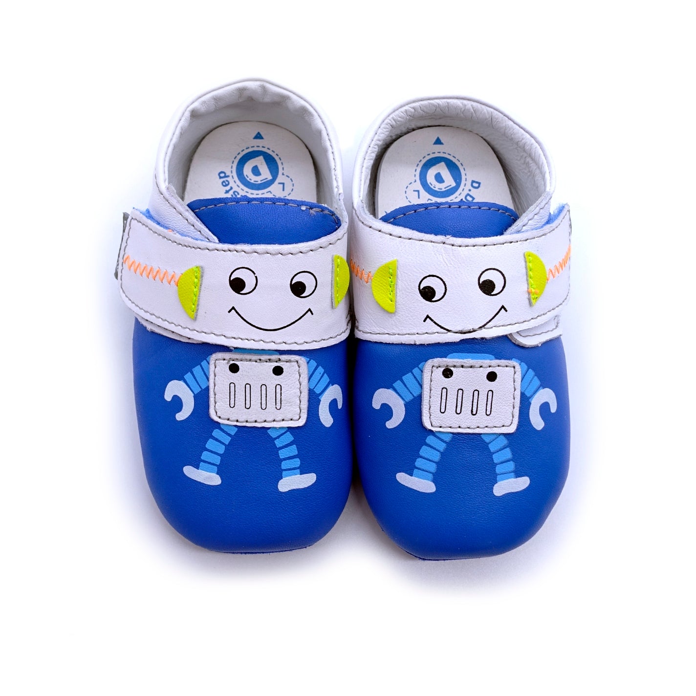 Botosei bebelusi din piele, D.D.step, robotel, K1596-726 - 4Kids Romania