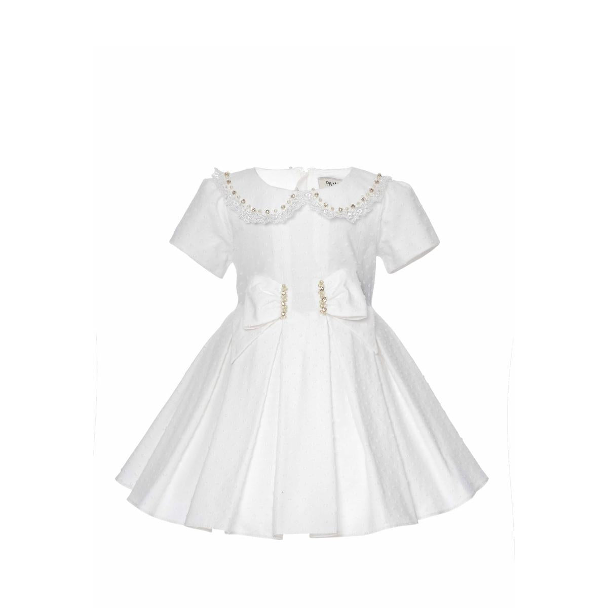 Rochita Eleganta Fetite, Pamina, Shiney, cu Maneca Scrta, 31076PR - 4Kids Romania