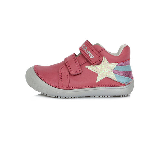 Pantofi D.D.step, din Piele, cu Scai, Star, S063-346A - 4Kids Romania