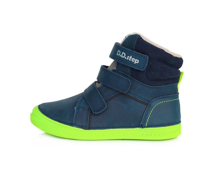 Ghetute cu talpa neon, D.D.step, albastre, W040-472 - 4Kids Romania