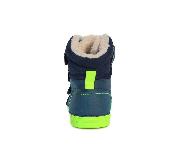 Ghetute cu talpa neon, D.D.step, albastre, W040-472 - 4Kids Romania